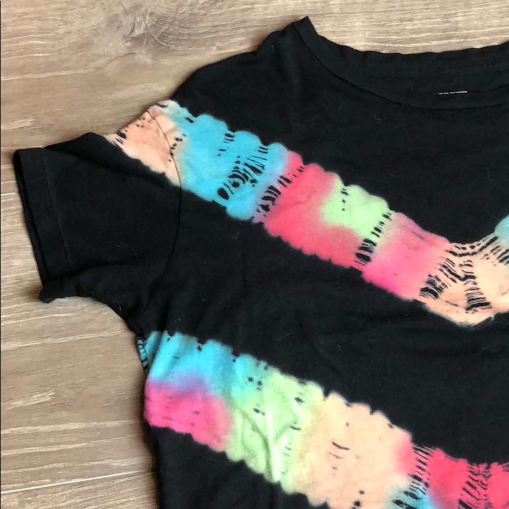 Victoria’s Secret PINK black crop tee - Picture 2 of 5